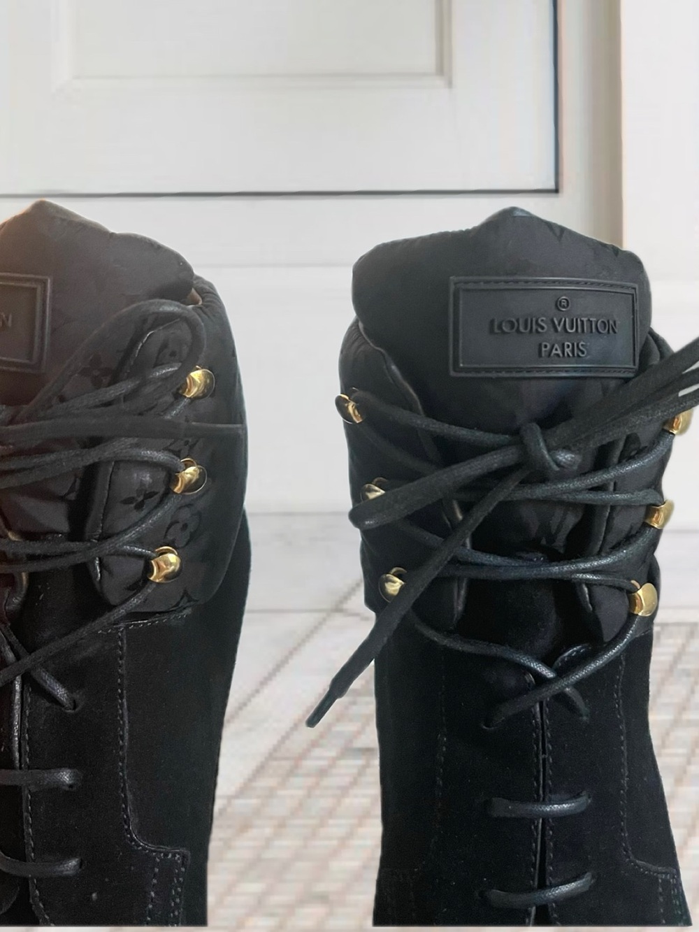 AUTHENTIC LOUIS VUITTON WEDGES - Picture 9 of 11
